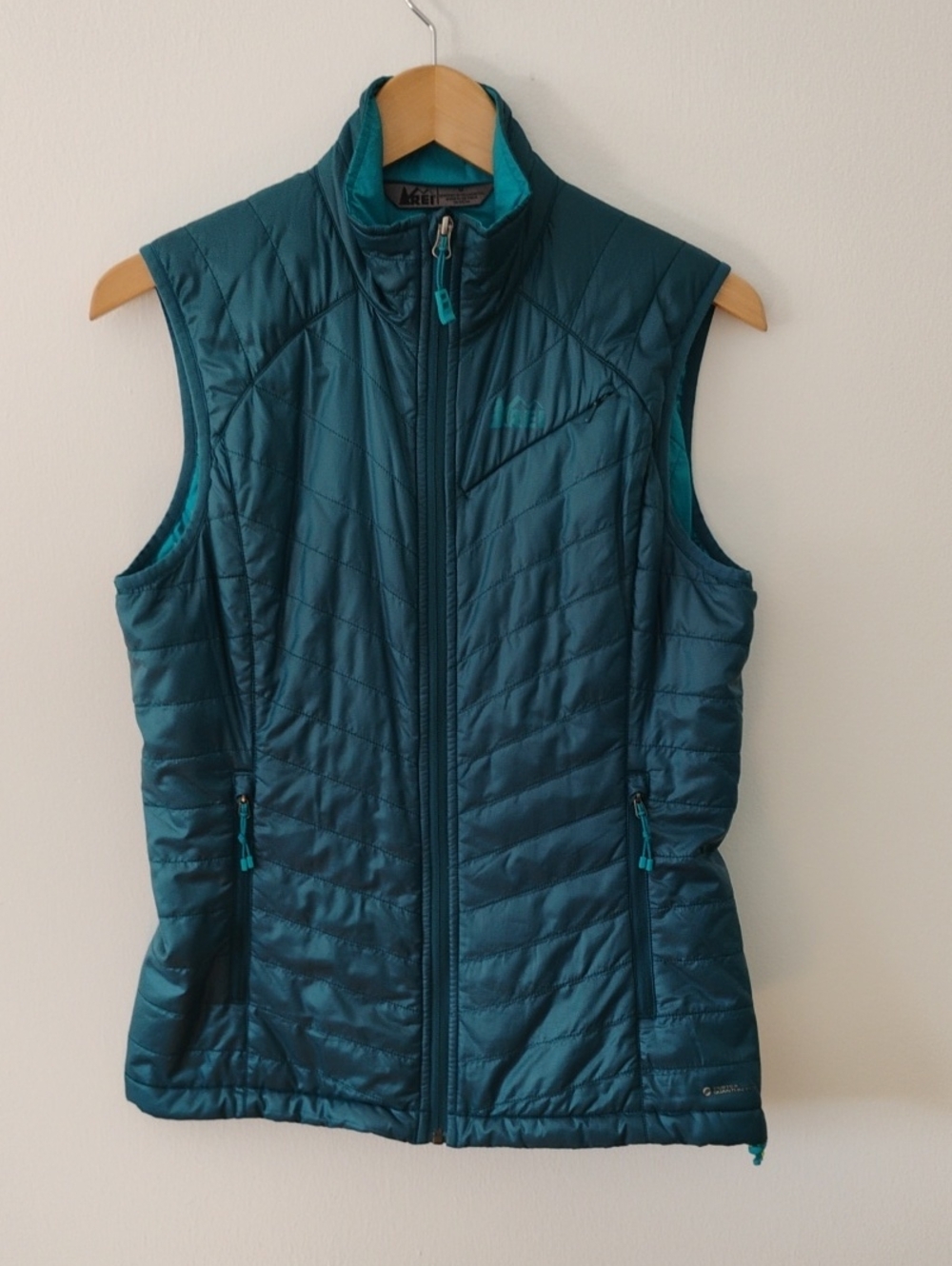 REI Teal Quilted Insulated Women's Vest
